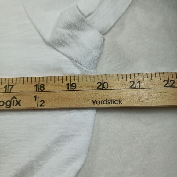 Krazy Kat Embellished Beaded Short Sleeve T- Shirt. Womans Large. Bird/ Flower. - Picture 10 of 12